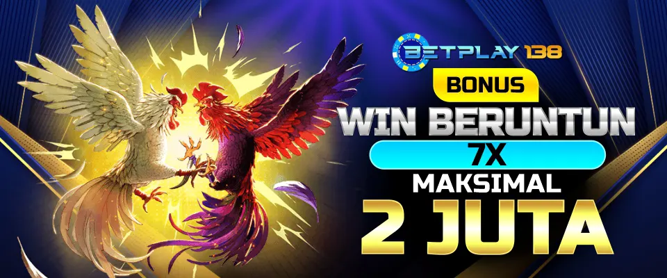 Bonus Win Beruntun 7x 100%